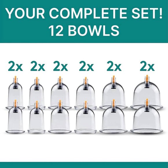 Purava Cupping Therapy Set - Picture 3 of 8